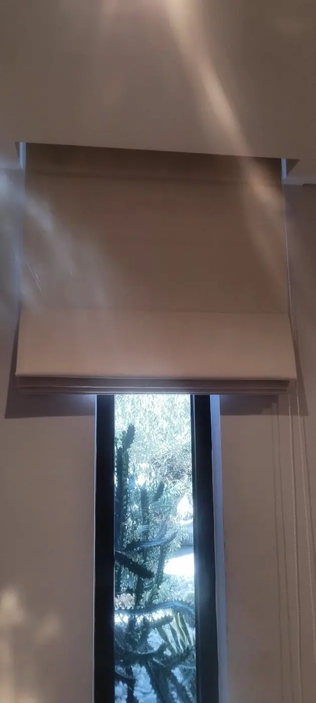 Roller, Roman and wooden blinds installed in Sharjah by Al Noor Curtains — installation 5