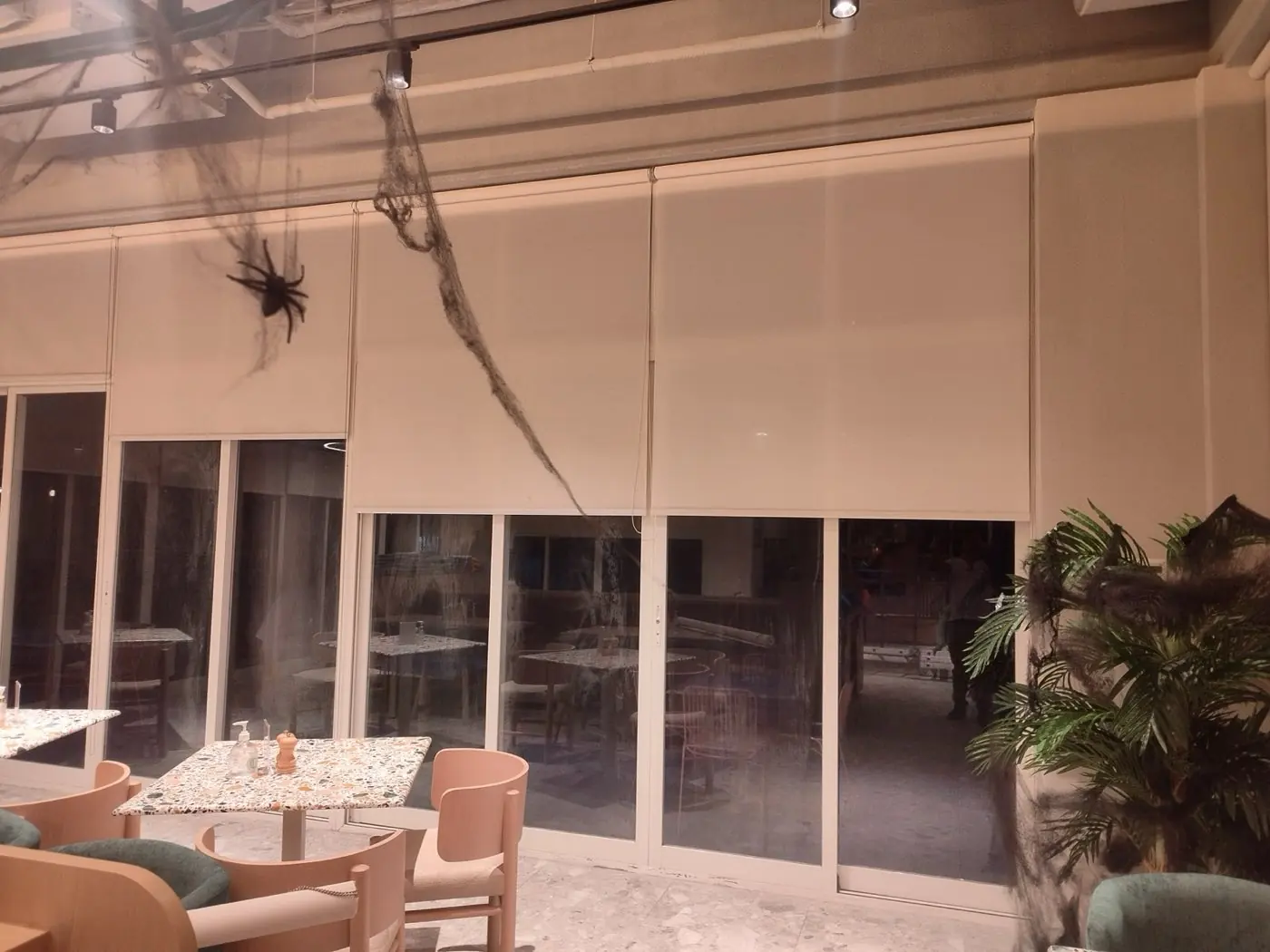 Roller, Roman and wooden blinds installed in Sharjah by Al Noor Curtains — installation 7