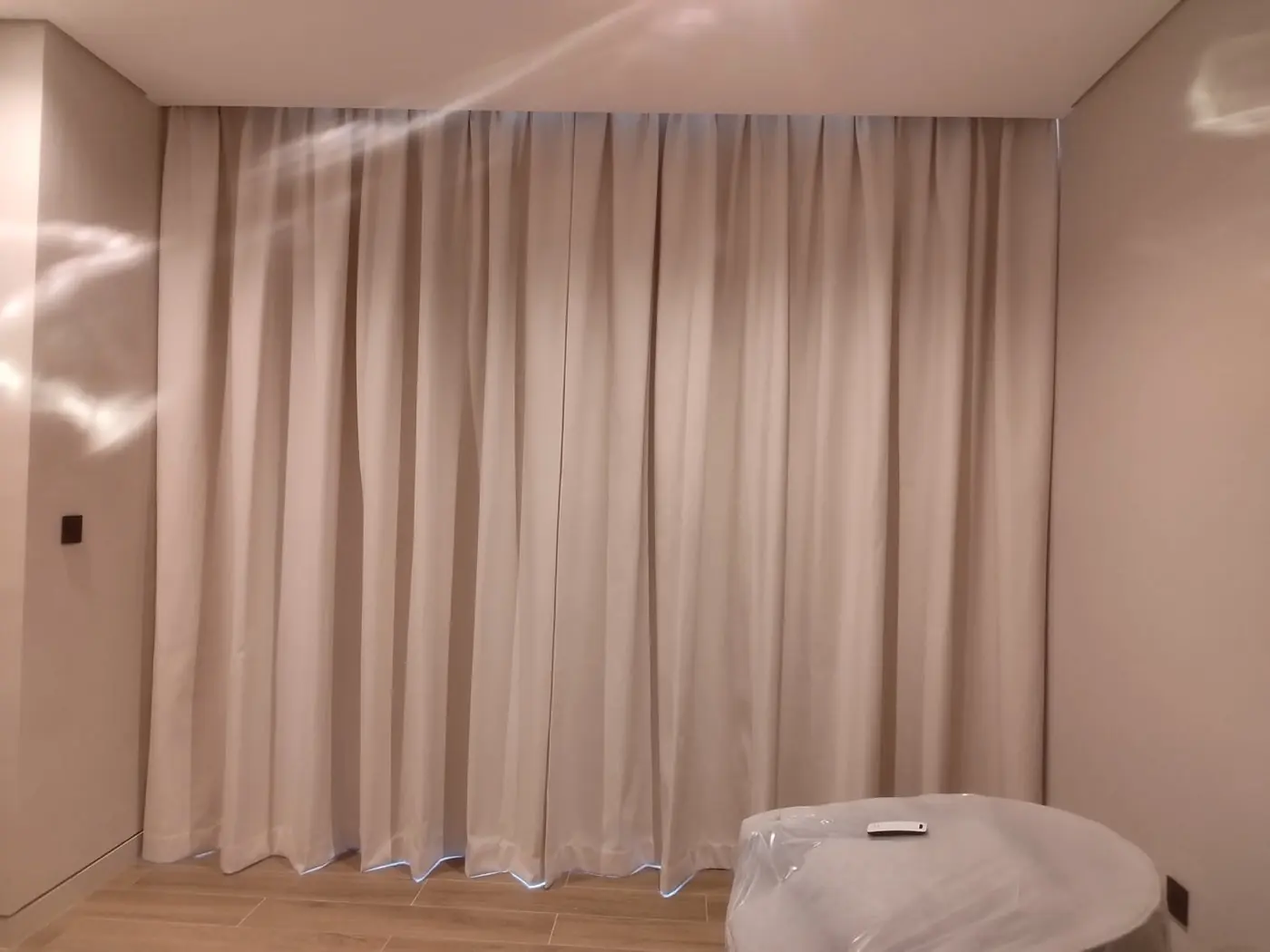 Custom curtains made and fitted in a Sharjah home by Al Noor Curtains — installation 8
