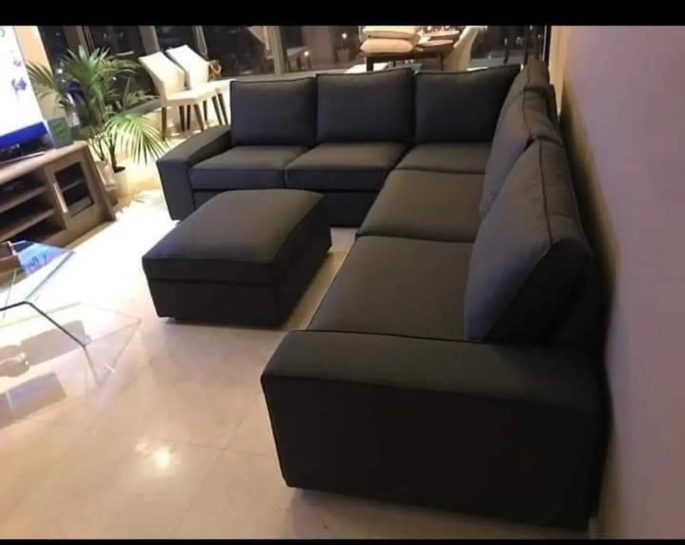 Customized majlis, sofa and bedroom furniture built and upholstered in Al Noor's Sharjah workshop — project 8