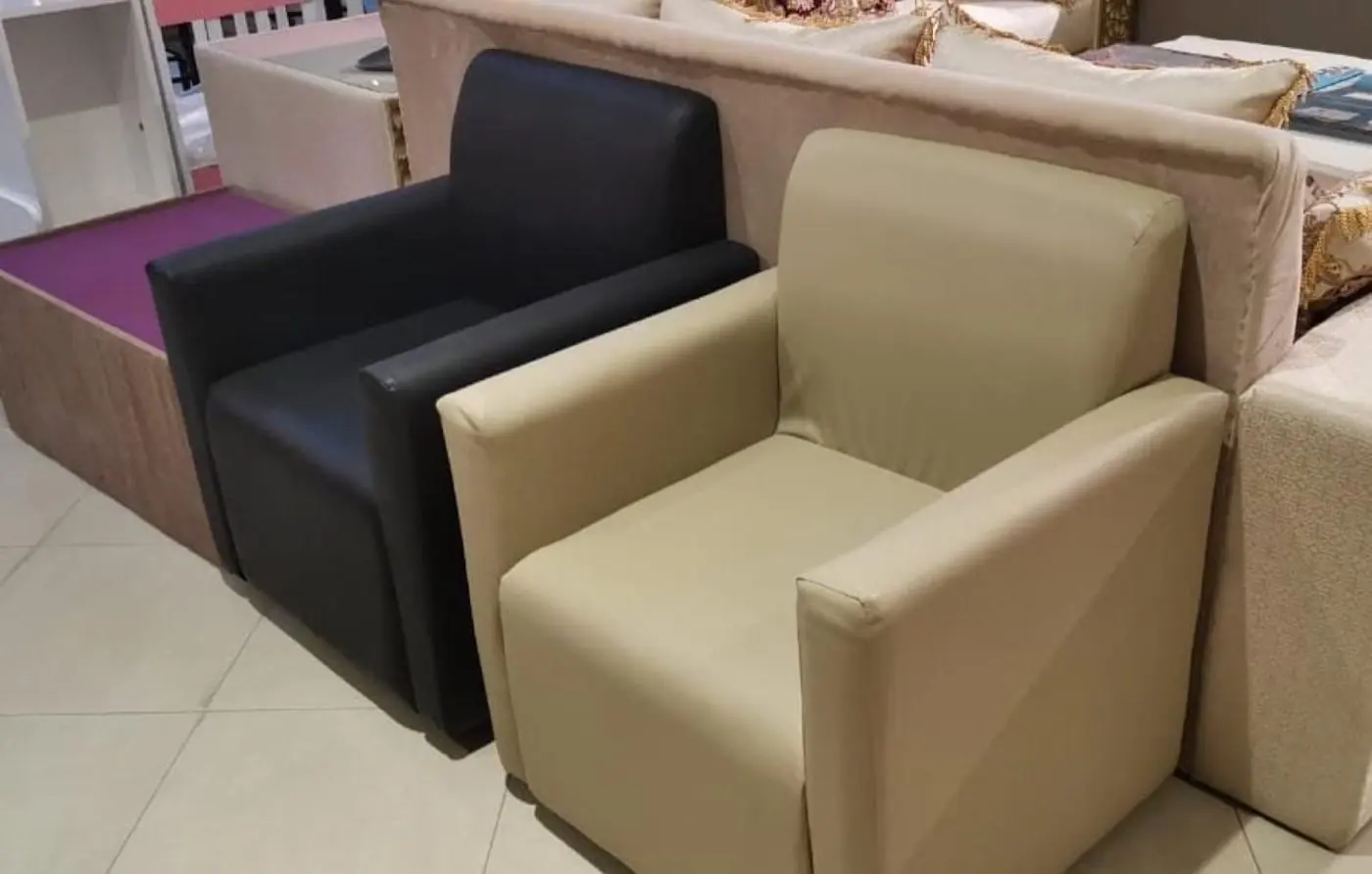 Customized majlis, sofa and bedroom furniture built and upholstered in Al Noor's Sharjah workshop — project 12